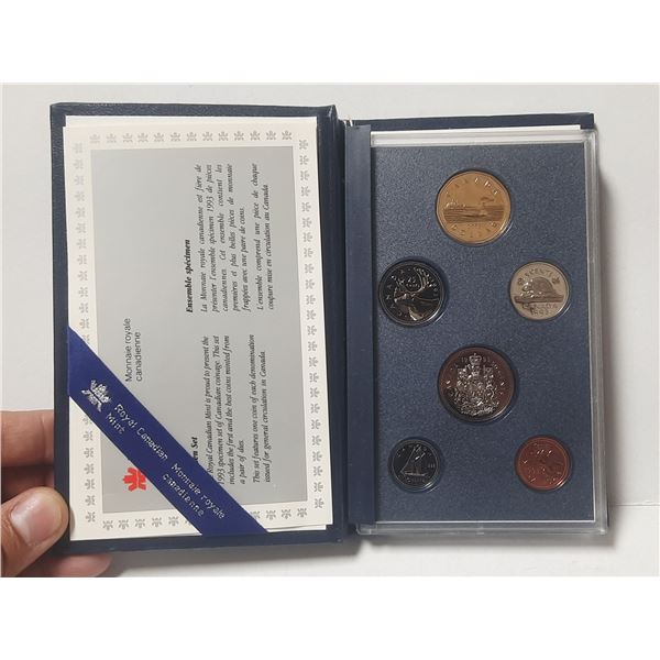 1993 Canadian Specimen Set