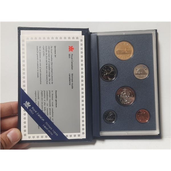 1995 Canadian Specimen Set