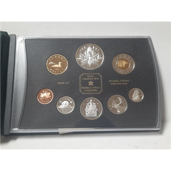 2000 Canadian Proof Set - Voyage Of Discovery