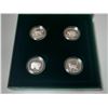 Image 2 : 1999 Cats Of Canada Sterling Silver 4 Fifty Cents Coin Set