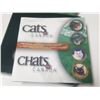 Image 4 : 1999 Cats Of Canada Sterling Silver 4 Fifty Cents Coin Set