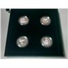 Image 2 : 2000 Canada's Birds Of Prey Sterling Silver 4 Fifty Cents Coin Set