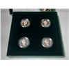 Image 3 : 2000 Canada's Birds Of Prey Sterling Silver 4 Fifty Cents Coin Set