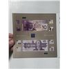 Image 5 : 1986-2001 Bank Of Canada Lasting Impressions Colletor Set - 2 Ten Dollar UNC. Notes