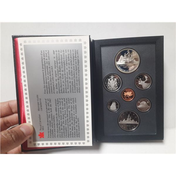 1987 Canadian Double Dollar Set