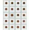 Image 2 : 1993-2012 Sheet Of Canadian Small Cents - 20 Coins