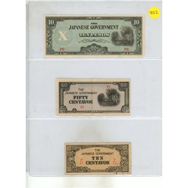 WW2 Japapese Occupational Currency