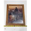 Image 1 : Cree spiritual print picture- 11" by 10"