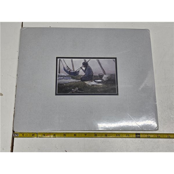 Cree spiritual print picture- 14" by 10"