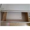 Image 5 : Set of wood dressers, chair and night stand- sizes vary- “Desk and end table have added thi