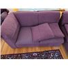 Image 3 : Red wine colored sectional couch- 96" by 36" by 30"H