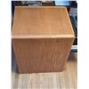 Image 3 : Wood filing cabinet- 24" by 21" by 30'H