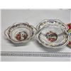 Image 2 : (2) Candy Bowls, (2) Vintage Style Plates