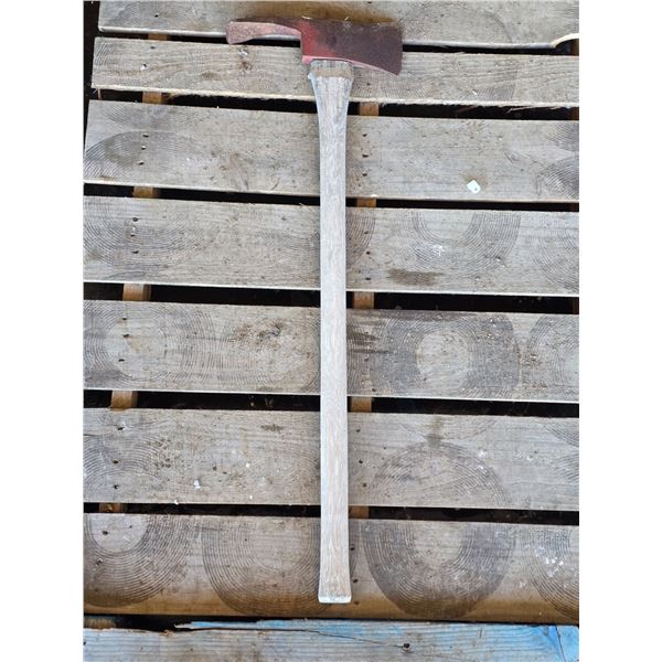 Antique fireman's axe