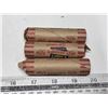 Image 1 : 3 rolls of Canadian pennies
