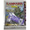 Image 3 : 2 cannabis magazines with hemp wraps and seeds