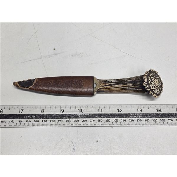 Knife with sheath- 8"L
