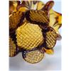 Image 3 : Amber colored art glass