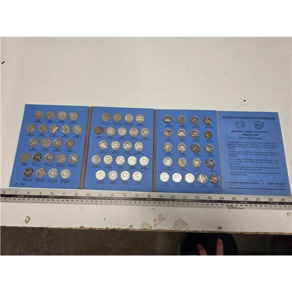 Book of various nickels- 1960-2024