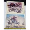 Image 1 : 2 prints- staking the herd and redsking raiders