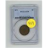Image 1 : 1871 U.S.A.  Two Cents - PCGS AU50.