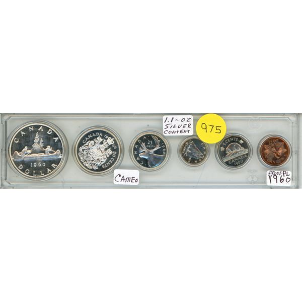 1960 Canadian Silver Uncirculated Proof Set.