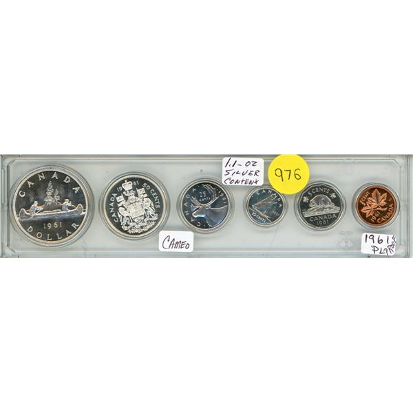 1961 Canadian Silver Uncirculated Proof Set.
