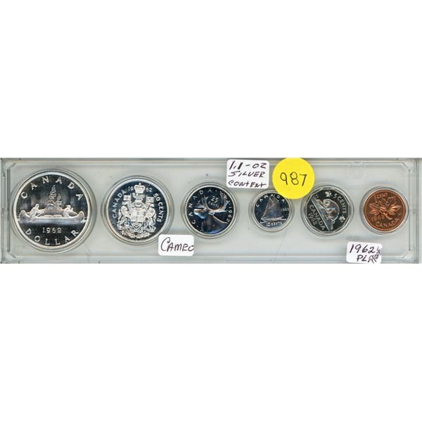 1962 Canadian Silver Uncirculated Proof Set.