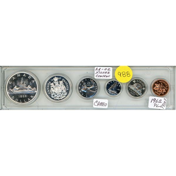 1962 Canadian Silver Uncirculated Proof Set.