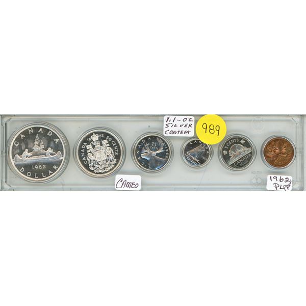 1962 Canadian Silver Uncirculated Proof Set.