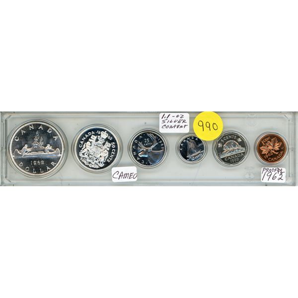 1962 Canadian Silver Uncirculated Proof Set.