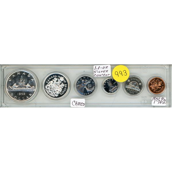 1962 Canadian Silver Uncirculated Proof Set.