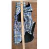 Image 1 : Small Fleece Lined Dog Rain Coat - (Measurements In Photos)