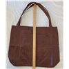 Image 2 : Vinyl over the shoulder tote bag - 15 x 19 inches - never used