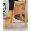 Image 2 : Wooden folding kitchen step stool