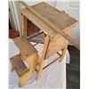 Image 3 : Wooden folding kitchen step stool