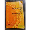 Image 1 : What's In A Name? - Saskatchewan town name's