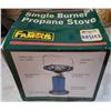 Image 1 : Single Burner Propane Stove - original box - never used - complete