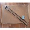 Image 2 : Wood perfect dresser mirror with hanging rods and all hardware.  (30 1/4" x 41 3/4")