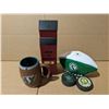 Image 1 : Prince Albert/Saskatchewan Items (Football, Whiskey Bottle, Pucks, etc.)