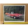 Image 1 : 20"x16" 1968 Shelby GT500 KR Framed
