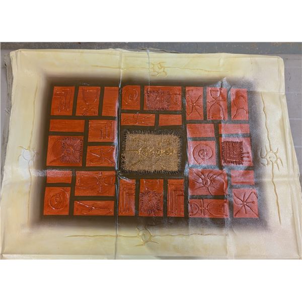 Vintage Art Piece (Signed by Ramon) 40"x28"