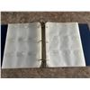 Image 1 : Binder with 70 pages of 9 card collector sleeves. Many with price stickers.