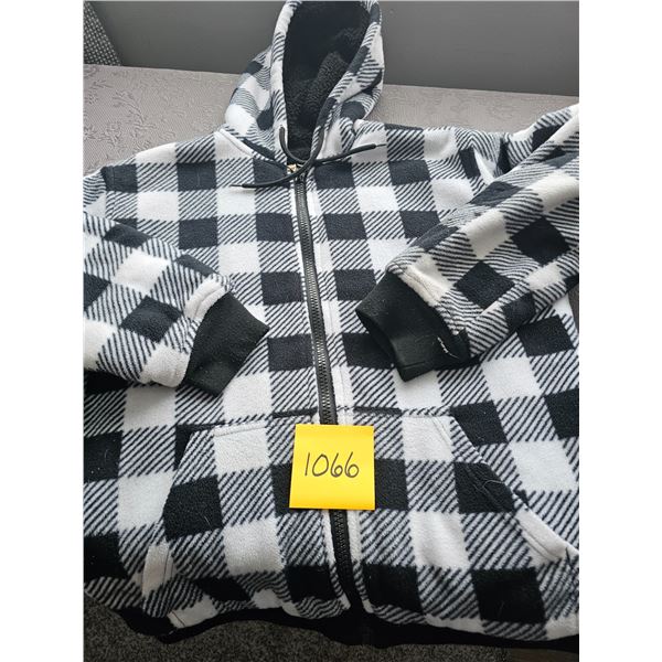 Two Fleece Sherpa Jackets one small one medium