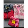 Image 1 : 3x Men's jacket, "New York" L Women's Hoodie, and scarf