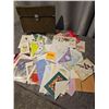 Image 1 : Assortment of 65 all occasion cards with envelopes and a portfolio
