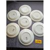Image 2 : Georgian China "Tudor Rose" Plates, (7 8" and 4 6")