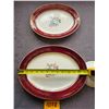 Image 1 : Georgian China "Tudor Rose" Platers 1 - 13" and 1 - 11"