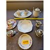Image 1 : Misc. China Platers, Tea pot, Creamers and Sugars