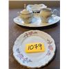 Image 3 : Misc. China Platers, Tea pot, Creamers and Sugars